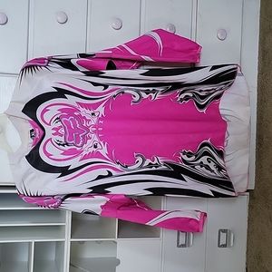 Used Fox ladies dirt bike riding shirt jersy size XL